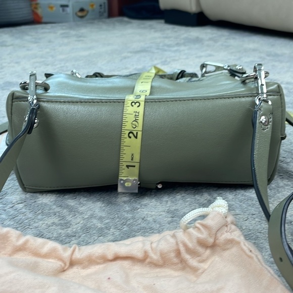 Rebecca Minkoff Green Stella Medium Convertible Backpack In Thyme Leather main image 7
